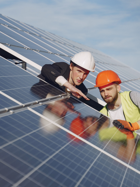 Sistema solar em propriedade rural