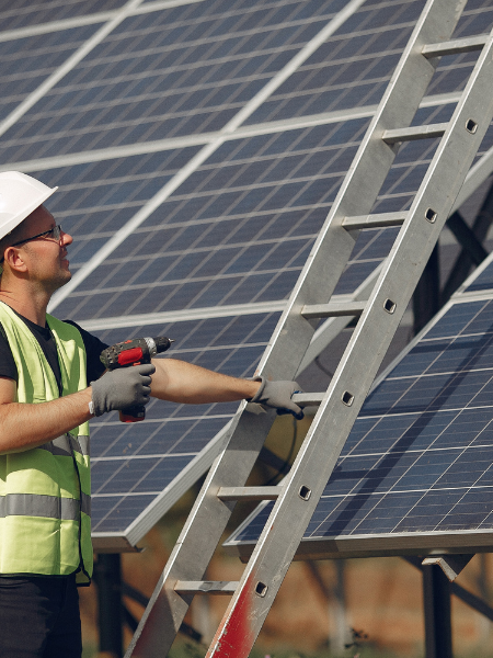 Manutenção e pós-venda de sistema solar
